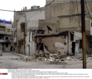 HOMS : Damage and destruction in Kerem ez-Zeytun district