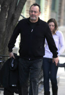 Jean Reno And Family Out In New York