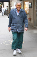 EXCLUSIVE... Exclusive... Tony Bennett Heading Out For A Manicure In New York