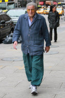EXCLUSIVE... Exclusive... Tony Bennett Heading Out For A Manicure In New York