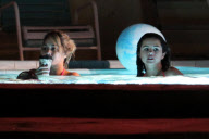 Selena Gomez takes a dip in "Spring Breakers" 
