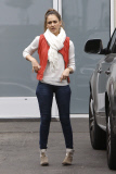 Jessica Alba takes Haven Garner for a Check-Up