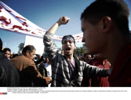 TUNISIA: Tunisian islamists demonstration in Tunis