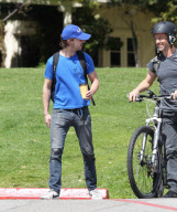 EXCLUSIVE -Shia LaBeouf smoking and working on his craft