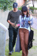 Vanessa Hudgens with hot Austin Butlerand hot lace pants