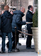 TIL SCHWEIGER - DREHARBEITEN SCHUTZENGEL POTSDAMER PLATZ