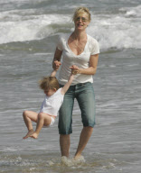 Heidi Klum, Seal, Leni, Henry