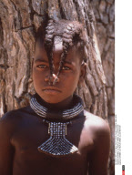 NAMIBIE/ LE PEUPLE HIMBA, ILLUSTRATION