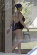 *EXCLUSIVE* Andrea Bocelli and pregnant girlfriend Veronica Berti vacation in Rome, Italy [USA ONLY, NO WEB USE]