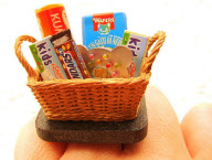 SouZouCreations miniature food rings, Japan - 21 Mar 2012