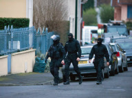 Stand-off as police surround suspected gunman in Jewish school shooting, Toulouse, France - 22 Mar 2012