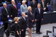 Vereidigung von Joachim Gauck als neuen Bundespräsidenten im Bundestag in Berlin