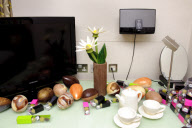 Edible choclatate hotel room, Cavendish hotel, London, Britain - 26 Mar 2012