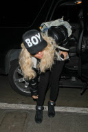 Rihanna takes flight at LAX