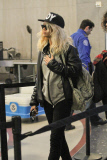 Rihanna takes flight at LAX