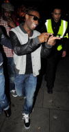 CELEBS LEAVING TINIE TEMPAH GIG IN LONDON