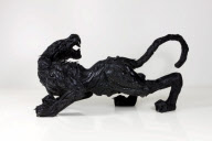 Skulpturen aus alten Autoreifen von Yong Ho Ji