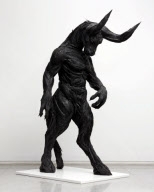 Skulpturen aus alten Autoreifen von Yong Ho Ji