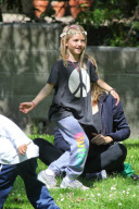 Heidi Klum fun day with the kids