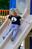 Heidi Klum fun day with the kids