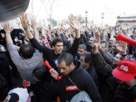 Streik in Barcelona