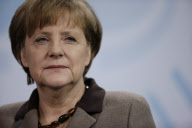 Merkel meets Mongolia President Elbegdorj