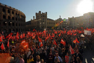 General strike in Spain