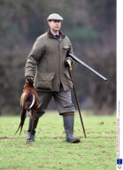 The Royal family on a Pheasant shoot at Sandringham, Norfolk, Britain - 03 Jan 2009