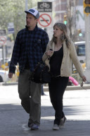 Ethan Hawke and Ryan Shawhughes make it a family day in the West Village