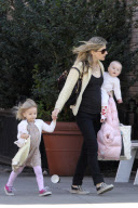 Ethan Hawke and Ryan Shawhughes make it a family day in the West Village