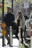 Ethan Hawke and Ryan Shawhughes make it a family day in the West Village