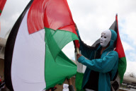 Demonstrationen am Tag des Bodens in Gaza Stadt