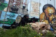 Demonstrationen am Tag des Bodens in Gaza Stadt