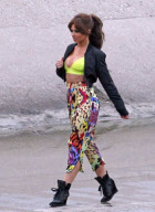 Cheryl Cole is Sexy on the Set of a Music Video in LA