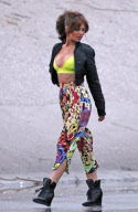 Cheryl Cole is Sexy on the Set of a Music Video in LA