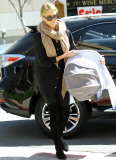 Charlize Theron Lunches With Jackson And Her Mom