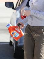EXCLUSIVE... Exclusive... Emily Blunt Buying Some Tide In West Hollywood
