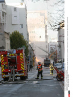 BONDY:  Accidental gaz pipe explosion