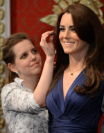 Prince William and Catherine Duchess of Cambridge waxworks unveiled at Madame Tussauds, London, Britain - 04 Apr 2012