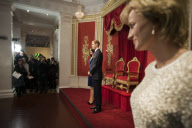 Prince William and Catherine Duchess of Cambridge waxworks unveiled at Madame Tussauds, London, Britain - 04 Apr 2012