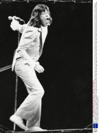 Mick Jagger On Stage With The Rolling Stones At Earls Court In May 1976. Mick Jagger Always Gave His All In Every Show Training Like An Athlete And Almost Teasing Gradually Removing Items Of Clothing As The Show Hotted Up. Starting Out At Earls Court