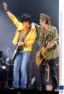 Ronnie Wood And Keith Richards Of Rolling Stones Performing At Secc Glasgow.