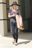 Nicky Hilton Leaves a Beverly Hills Post Office