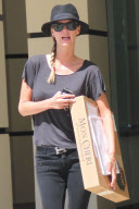 Nicky Hilton Leaves a Beverly Hills Post Office