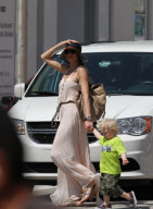 Lilly Becker mit Sohn Amadeus unterwegs in Miami Beach