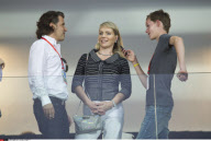 TANGER: Celebs at the Champions Trophy .