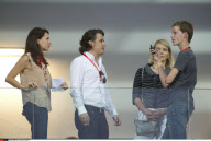 TANGER: Celebs at the Champions Trophy .