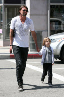 Goran Ivanisevic and Emanuel : Father-Son Time in Beverly Hills