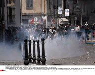 TUNIS:Demonstration hardly repressed by police in Tunis during the commemoration of the martyrs day