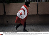 TUNIS:Demonstration hardly repressed by police in Tunis during the commemoration of the martyrs day